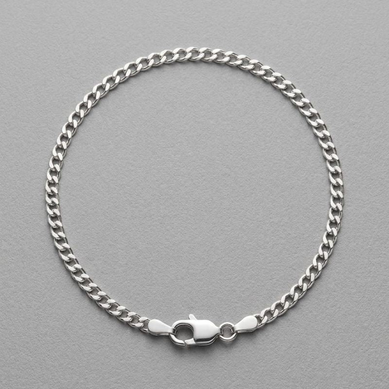 Pulseira masculina grumet  steel