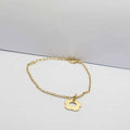 PULSEIRA INFANTIL FLORZINHA CHAPA LISA